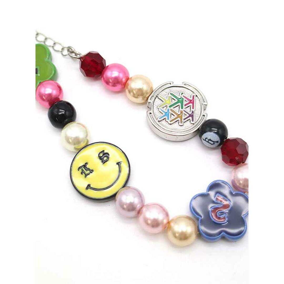 KKKKKK×SALUTE 2022SS Smily Flower Bracelet KKKKKK×サルーテ スマイリーフラワーブレスレット アクセサリー マルチカラー【220724】【新古品】【me04】