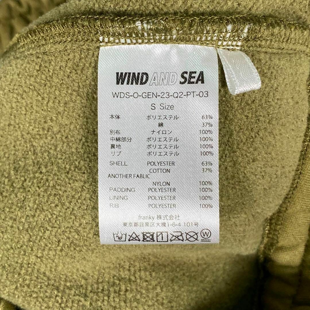 『WIND AND SEA』ウィンダンシー (S) スウェットパンツ 7
