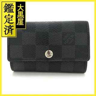 ルイヴィトン(LOUIS VUITTON)のルイヴィトン キーケース ミュルティクレ6 グラフィット N62662【473】(キーケース)