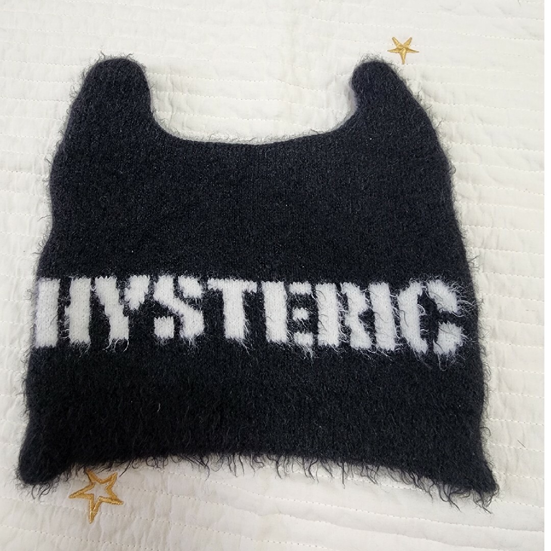 HYSTERIC MINI(ヒステリックミニ)のヒスミニ🌟ベビーニット帽 キッズ/ベビー/マタニティのこども用ファッション小物(その他)の商品写真