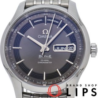 オメガ(OMEGA)のオメガ デ ヴィル アワー ビジョン コーアクシャル アニュアル カレンダー 41mm De Ville Hour Vision Co-Axial Annual Calendar 41mm 431.30.41.22.06.001 箱 保証書 SS メンズ時計 グレー 美品 【新品】(その他)