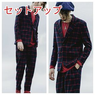 no id】セットアップ スーツ ジャケット パンツ sサイズ-