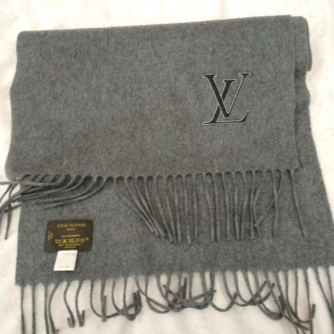 LV カシミア100パーセントマフラー