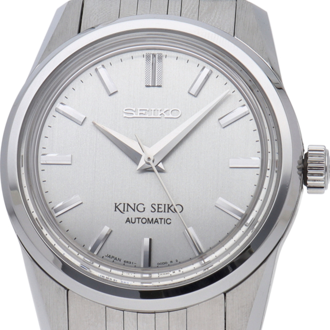 セイコー キング セイコー メンズ時計 オートマチック King Seiko
 Mens SDKS003(6R31-00D0) 箱 保証書 SS メンズ時計 シルバー 仕上げ済 美品