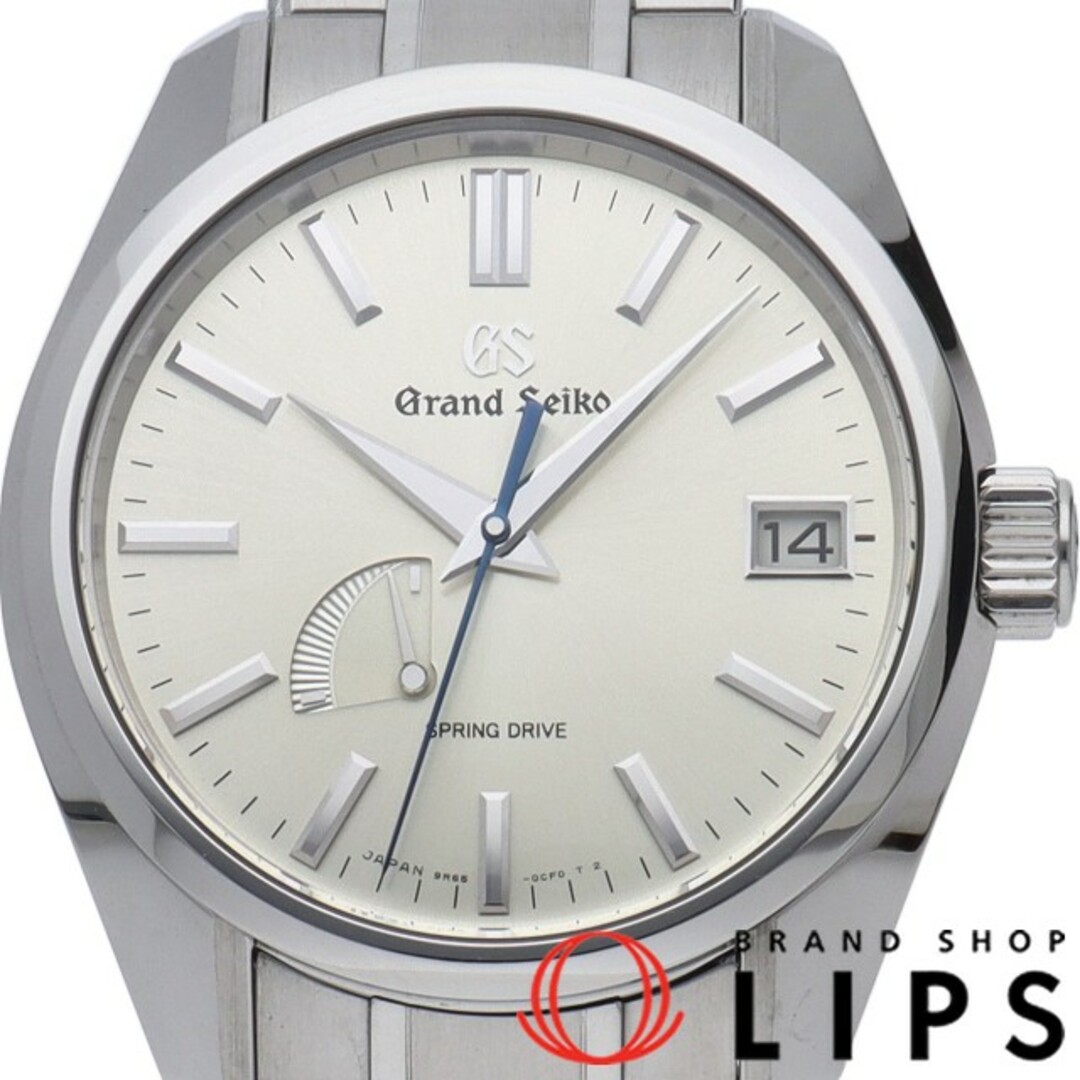 セイコー グランドセイコー スプリングドライブ 40mm ヘリテージ コレクション Grand Seiko Spring Drive Heritage Collection
 SBGA373(9R65-0CV0) 箱 保証書 SS メンズ時計 シルバー 仕上げ済 美品