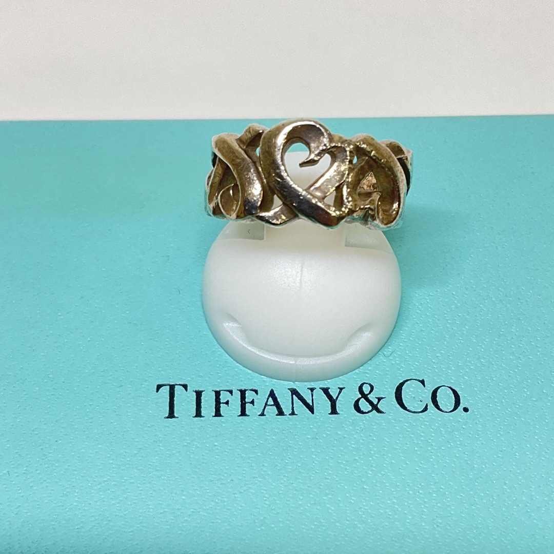 Tiffany & Co.(ティファニー)の正規品　ティファニー　リング　6号　SV925　トリプルラビングハート レディースのアクセサリー(リング(指輪))の商品写真