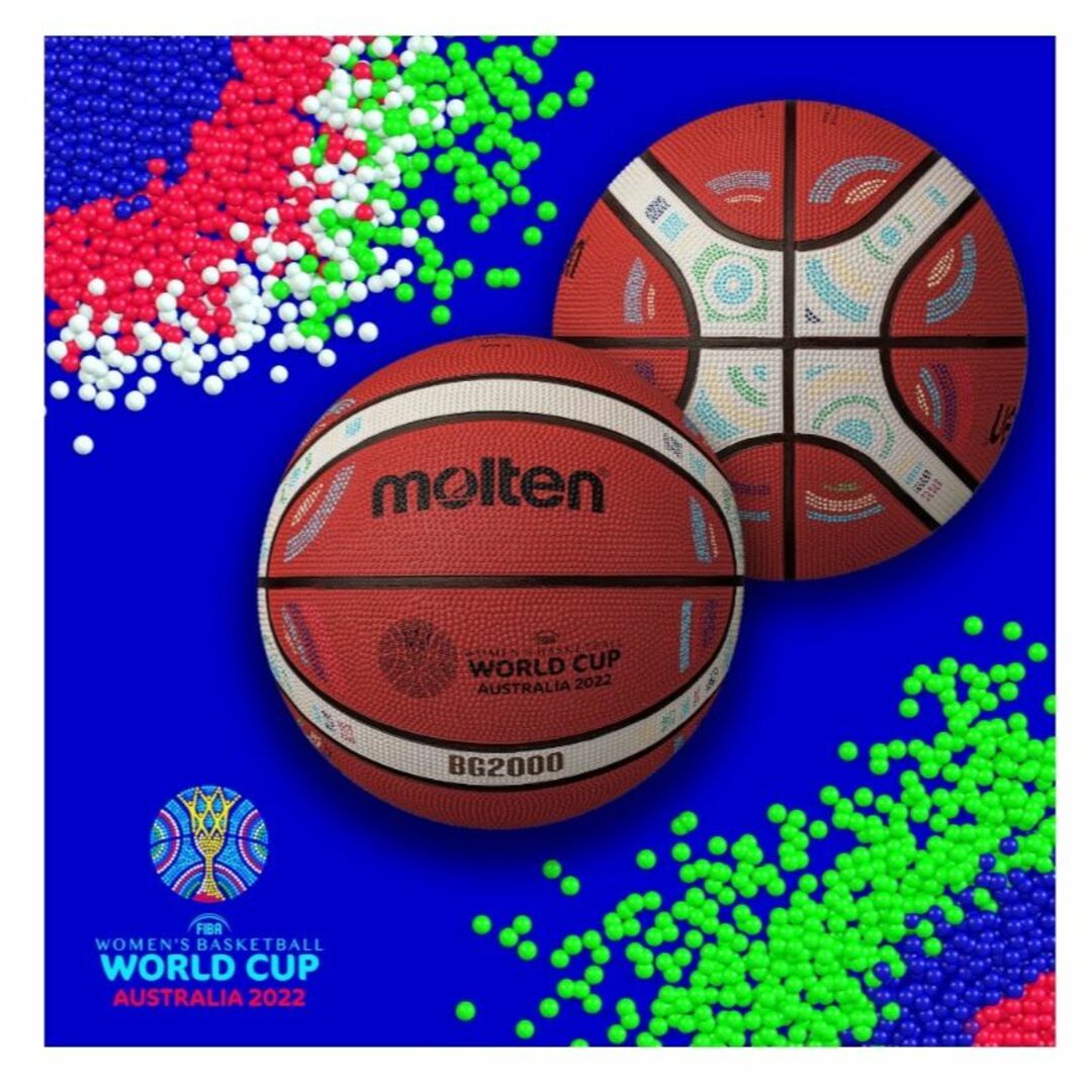 ＠モルテンバスケットボール ６号球 FIBA女子ワールドカップ2022公式試合球 5