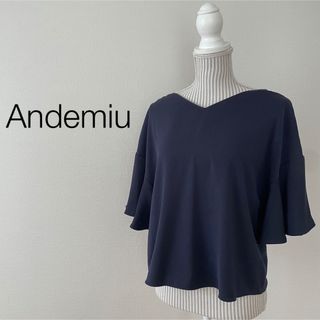 アンデミュウ(Andemiu)のAndemiu 2wayフリル袖ブラウス(シャツ/ブラウス(半袖/袖なし))