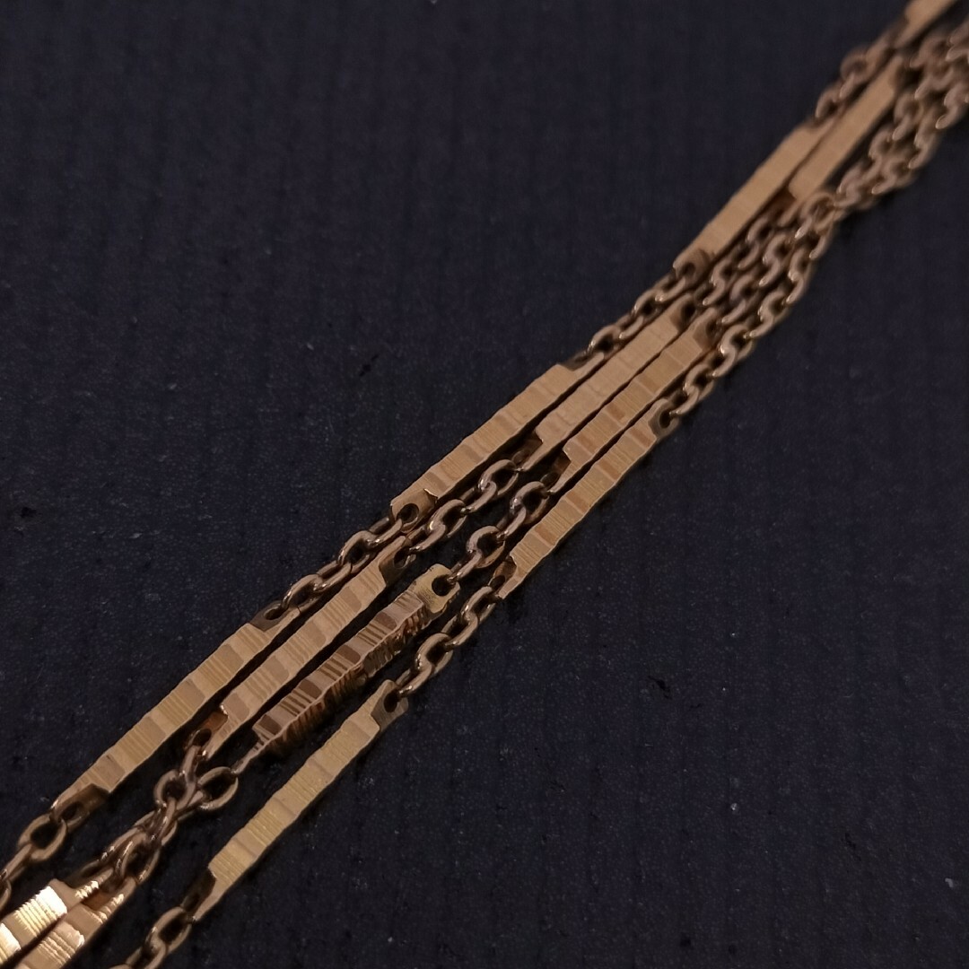 (T90512) K18 18金 ホールマーク750 ネックレス