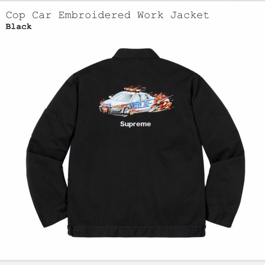 【美品】supreme 19AW Cop Car  Work Jacket