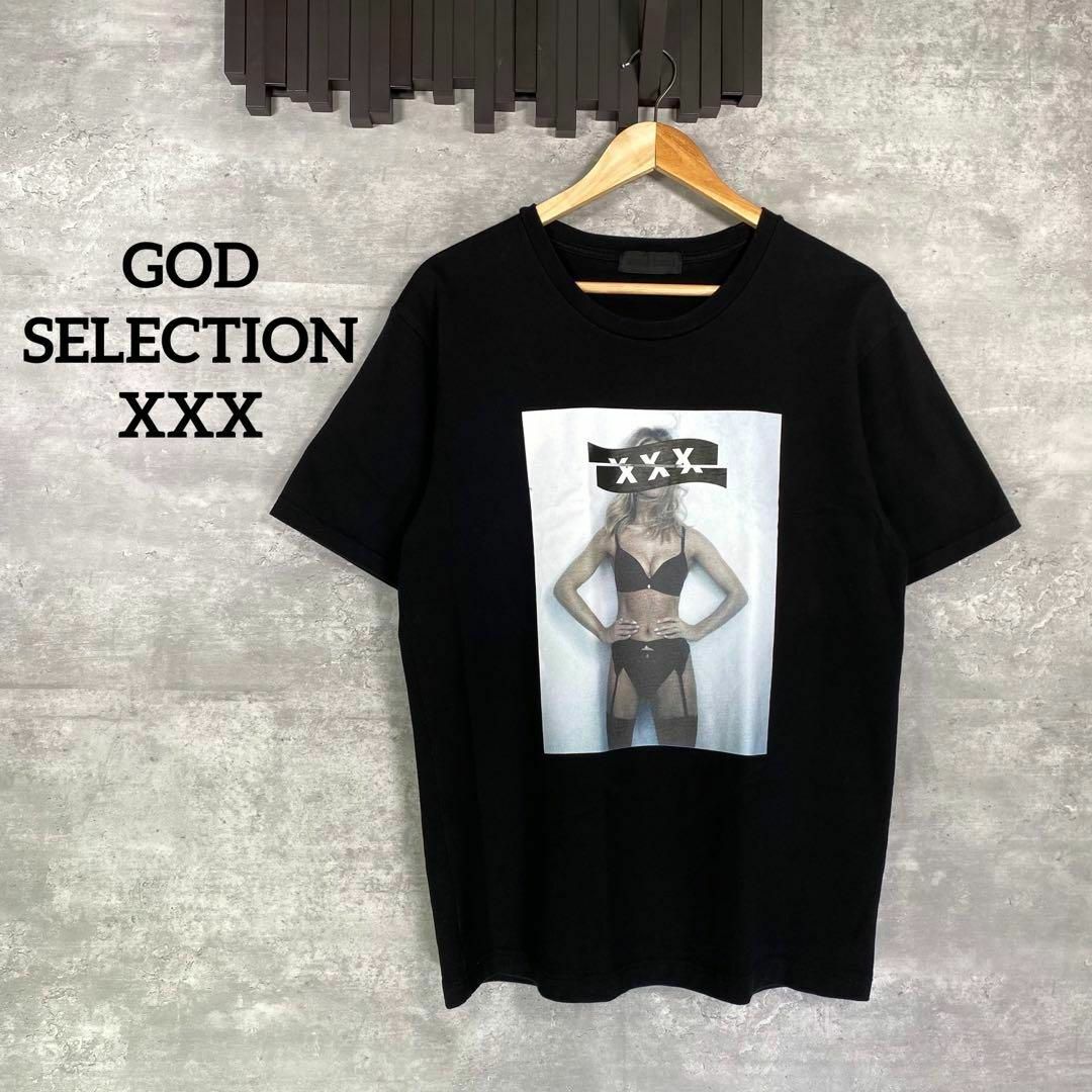 レア God selection xxx tシャツ ゴッドセレクション ブラック