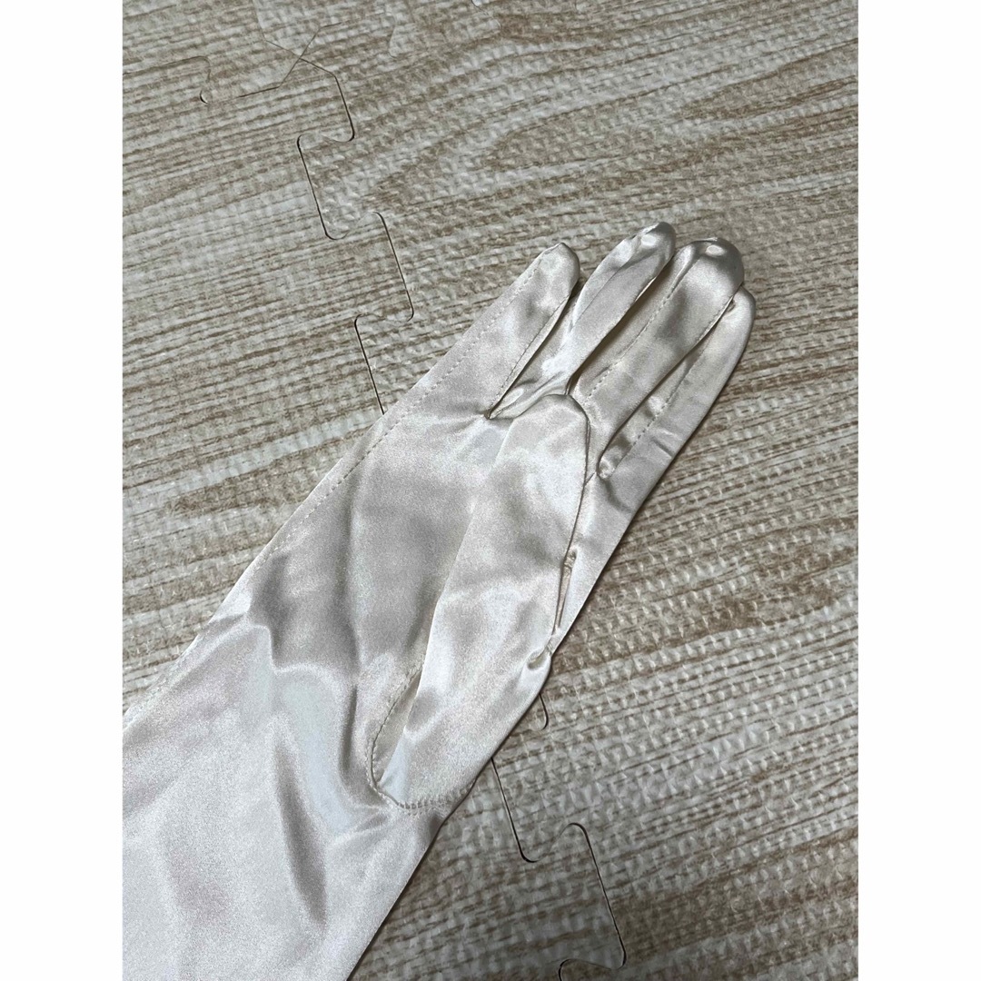 ウエディング　グローブ　ロングタイプ レディースのファッション小物(手袋)の商品写真