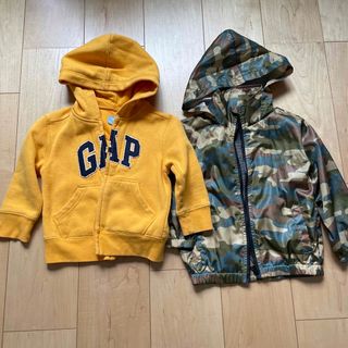 ベビーギャップ(babyGAP)のベビーギャップ　パーカー　ナイロンパーカー(ジャケット/上着)