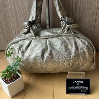 シャネル(CHANEL)のCHANEL ワイルドステッチ　ヴィンテージゴールド　ハンドバッグ　鞄　シャネル(ハンドバッグ)