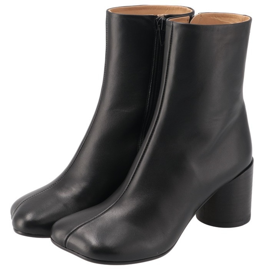 BLACK金具エム エム シックス メゾン マルジェラ MM6 MAISON MARGIELA アンクル ブーツ ANATOMIC 7cmヒール アナトミック シューズ 靴 レディース 2023年秋冬新作 S59WU0235 P3628 T8013