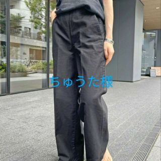 スピックアンドスパン(Spick & Span)のタグ付き未使用spick&span ベビーモールスキンマリンパンツ 黒 L 40(カジュアルパンツ)