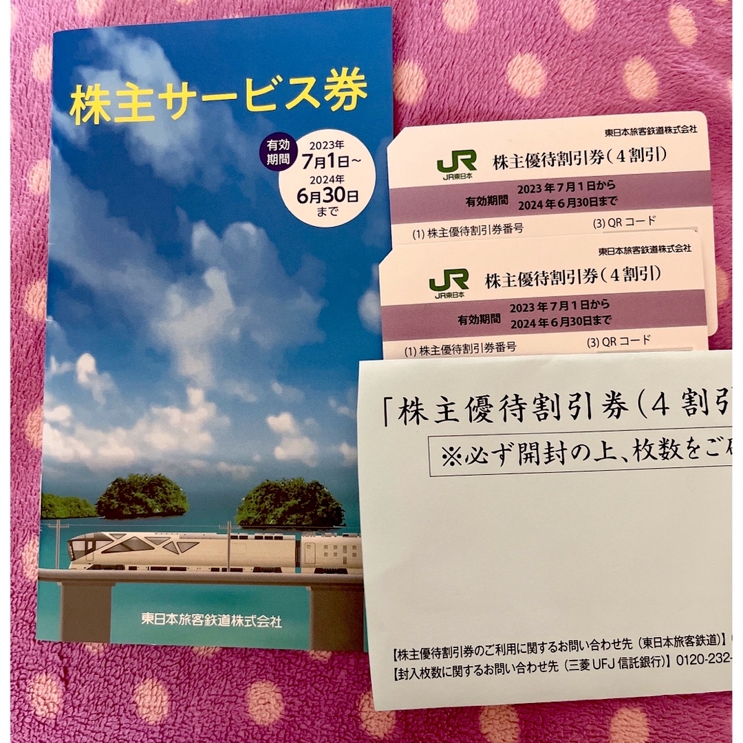 JR東日本　株主優待割引券乗車券/交通券