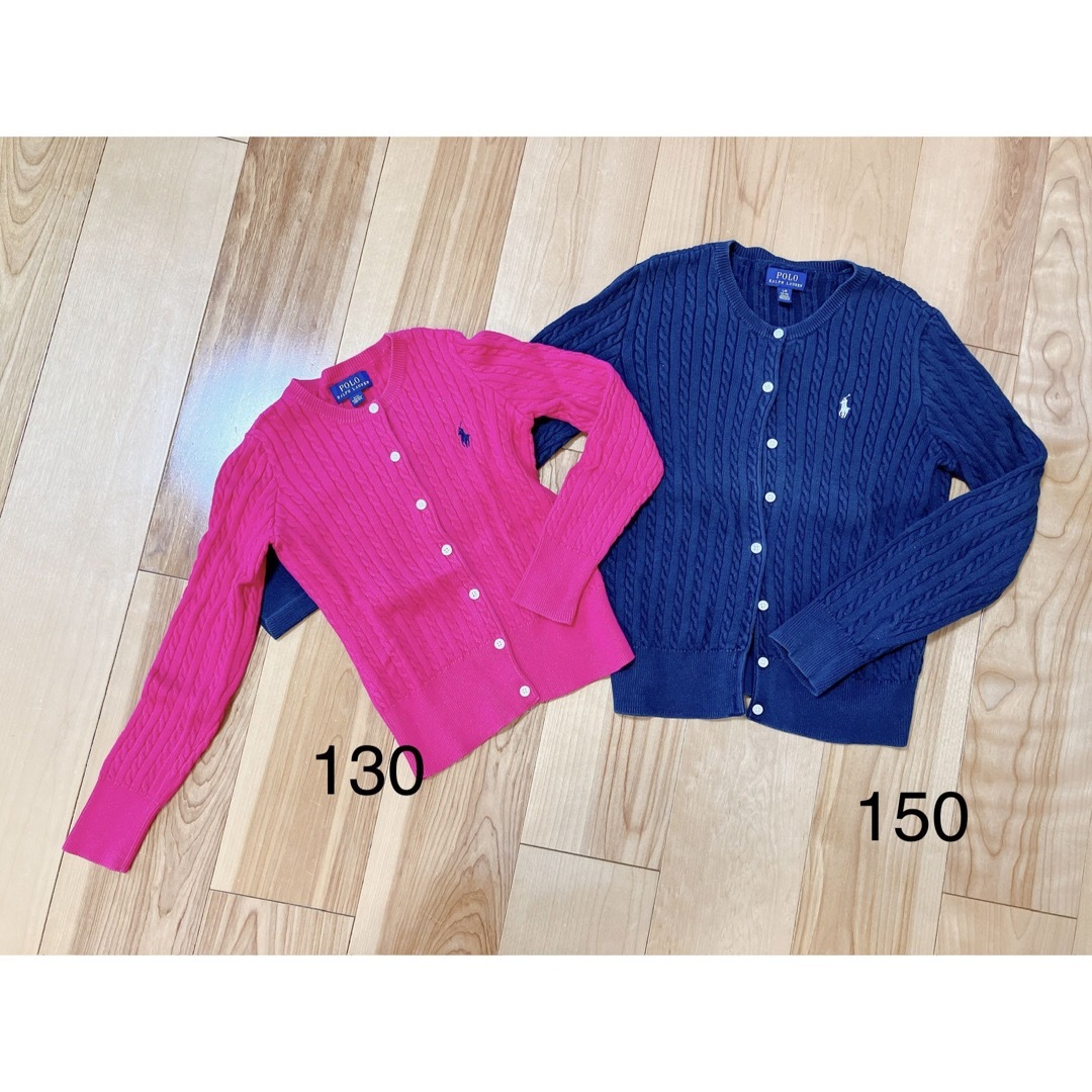 POLO RALPH LAUREN - POLO ラルフローレン 秋冬 カーディガン 130cm