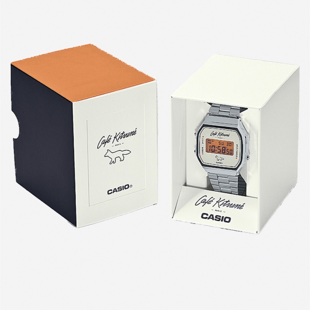 MAISON KITSUNE'(メゾンキツネ)のメゾンキツネ　カシオコラボ腕時計 メンズの時計(腕時計(デジタル))の商品写真