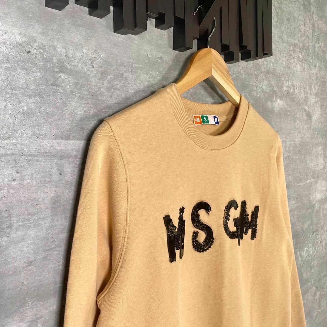 MSGM トレーナー　キッズ　スパンコール