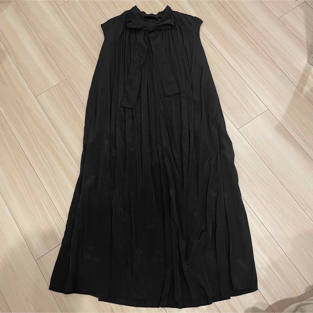 黒ワンピース　ドレス レディースのワンピース(ロングワンピース/マキシワンピース)の商品写真