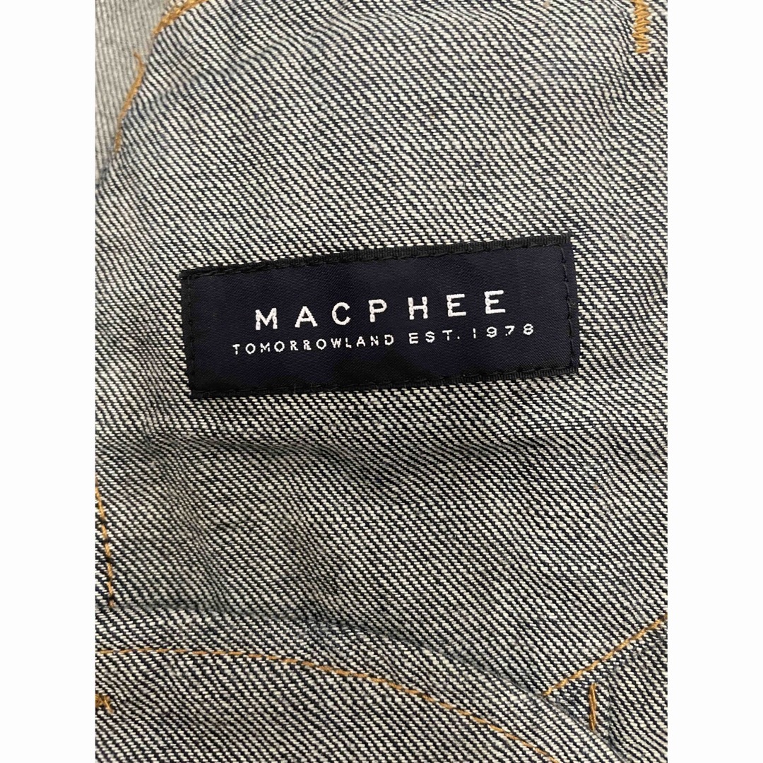 MACPHEE(マカフィー)の美品♡マカフィー♡ジャケット レディースのジャケット/アウター(Gジャン/デニムジャケット)の商品写真