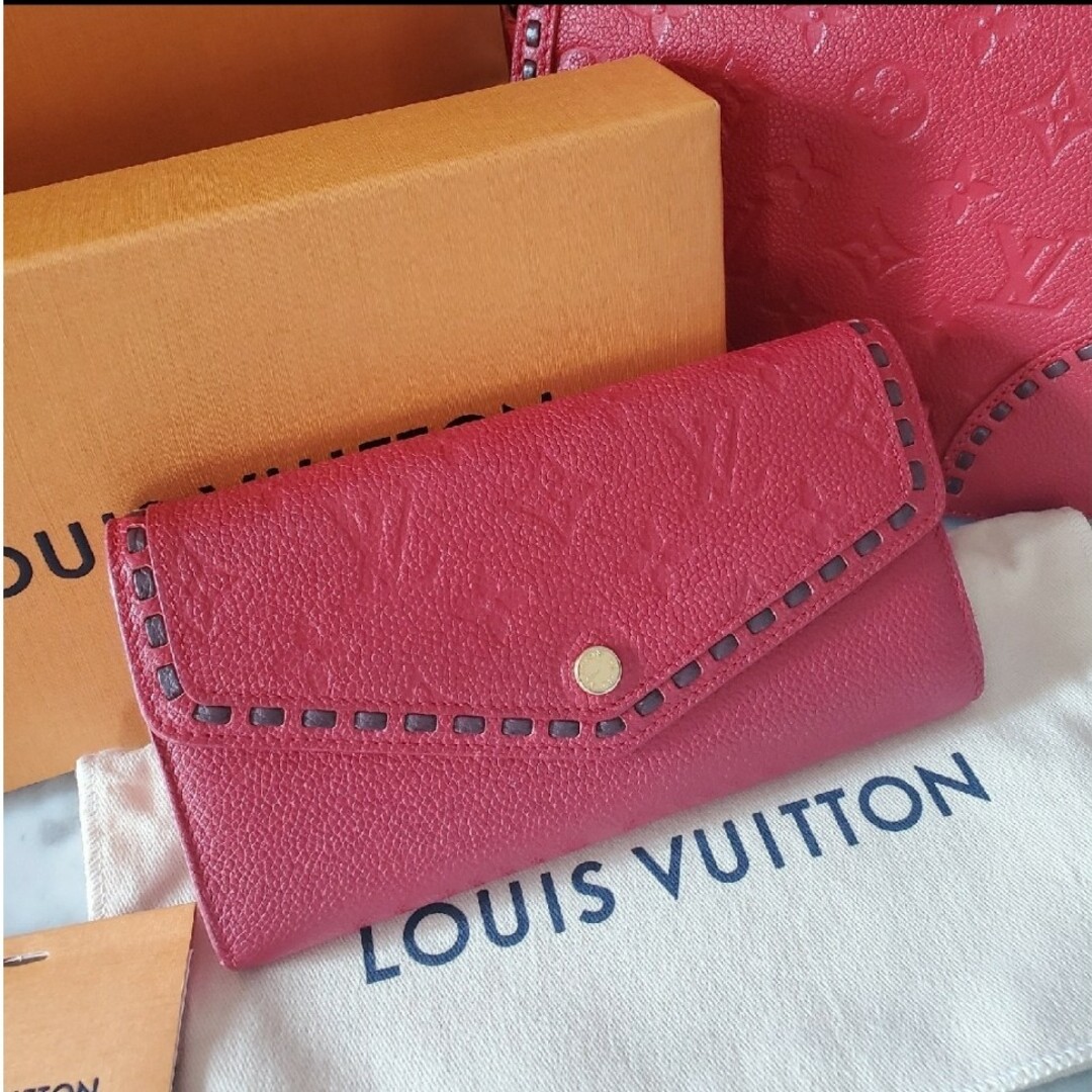 ヴィトン　長財布　正規店購入　VUITTON