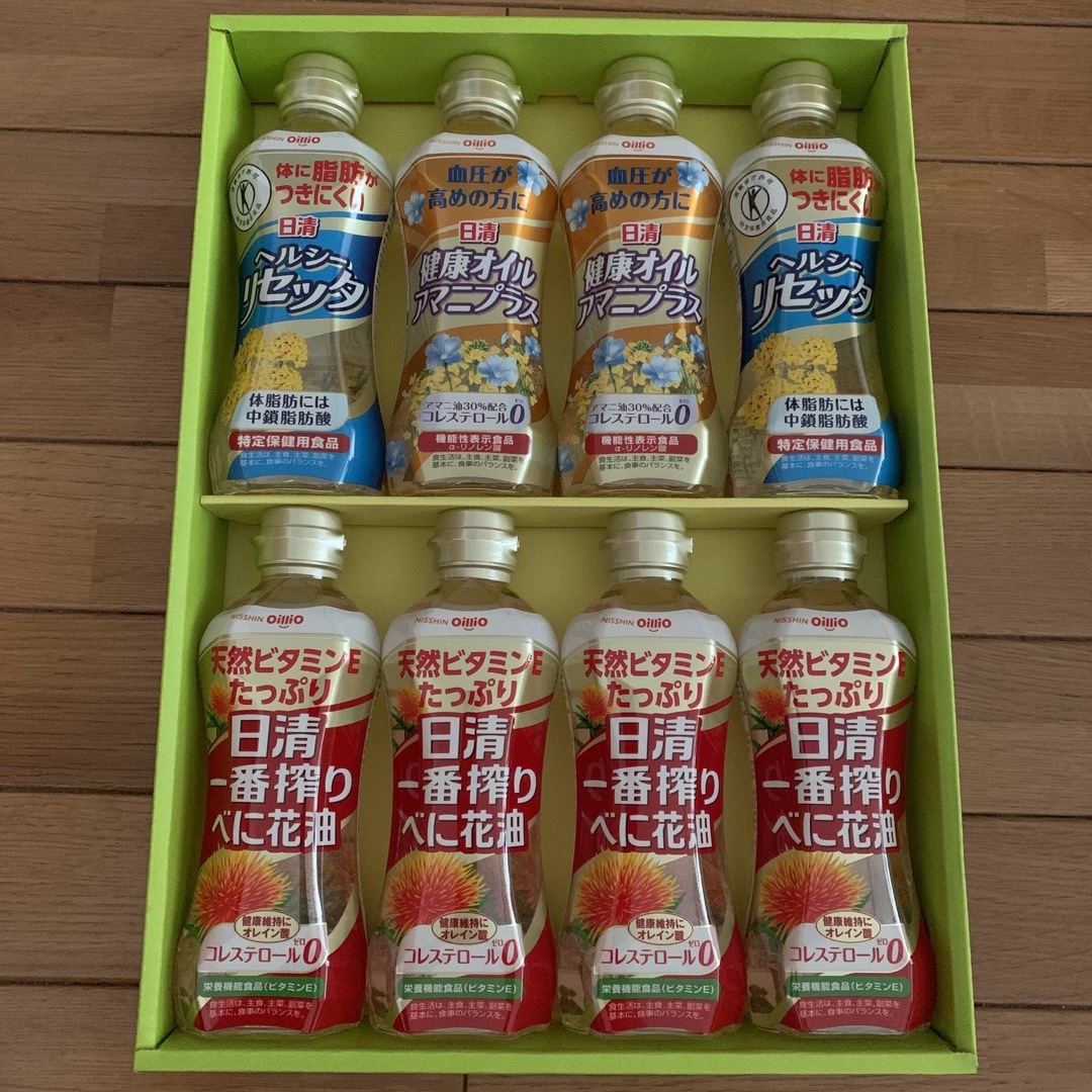 日清食品(ニッシンショクヒン)の日清オイリオ　油 350ml 8本 食品/飲料/酒の食品(調味料)の商品写真