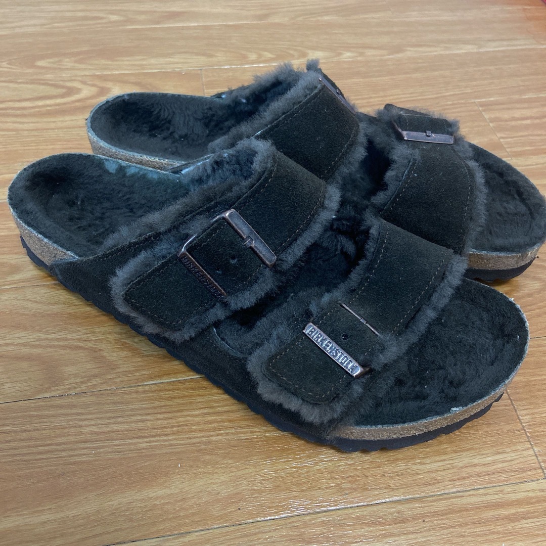 BIRKENSTOCK(ビルケンシュトック)のBIRKENSTOCK ARIZONA SHEARLING モカ 28cm メンズの靴/シューズ(サンダル)の商品写真