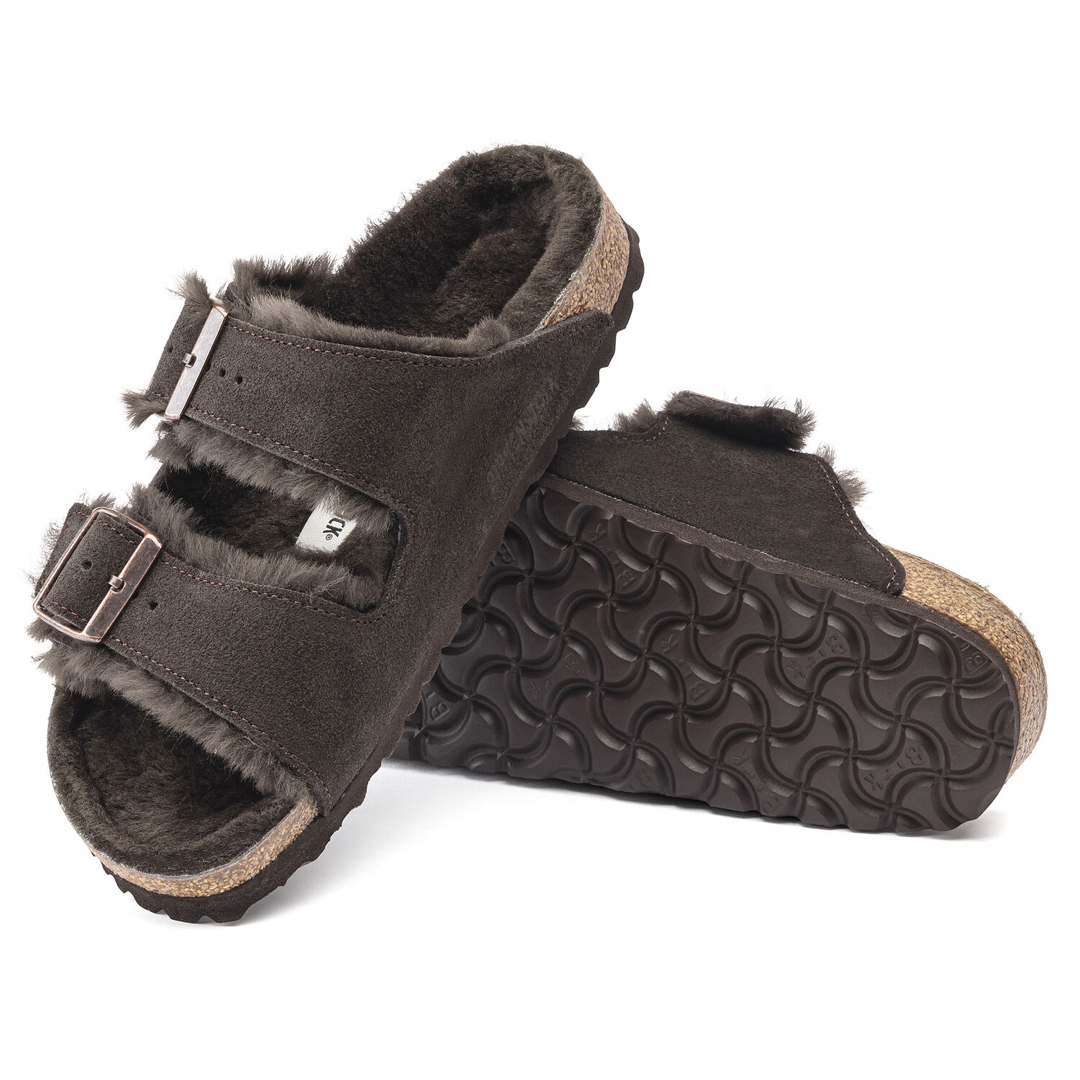 BIRKENSTOCK(ビルケンシュトック)のBIRKENSTOCK ARIZONA SHEARLING モカ 28cm メンズの靴/シューズ(サンダル)の商品写真