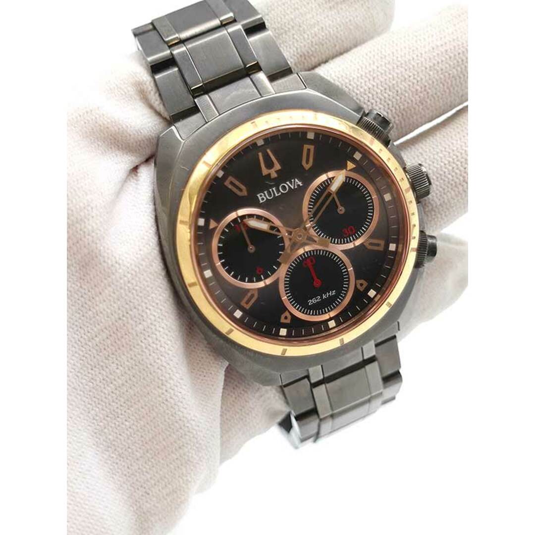 Bulova - Bulova ブローバ クロノグラフ カーブ スポーツ ステンレス