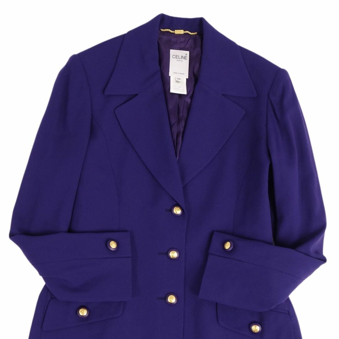美品 Vintage セリーヌ CELINE ジャケット テーラードジャケット 美品 Vintage セリーヌ CELINE ジャケット テーラードジャケット