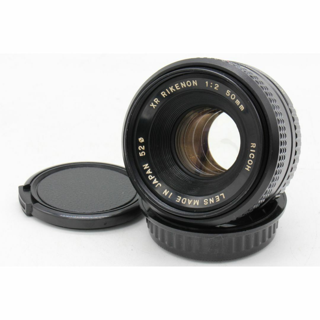 RICOH XR RIKENON 50mm f2 Kマウント 整備済 完動品です