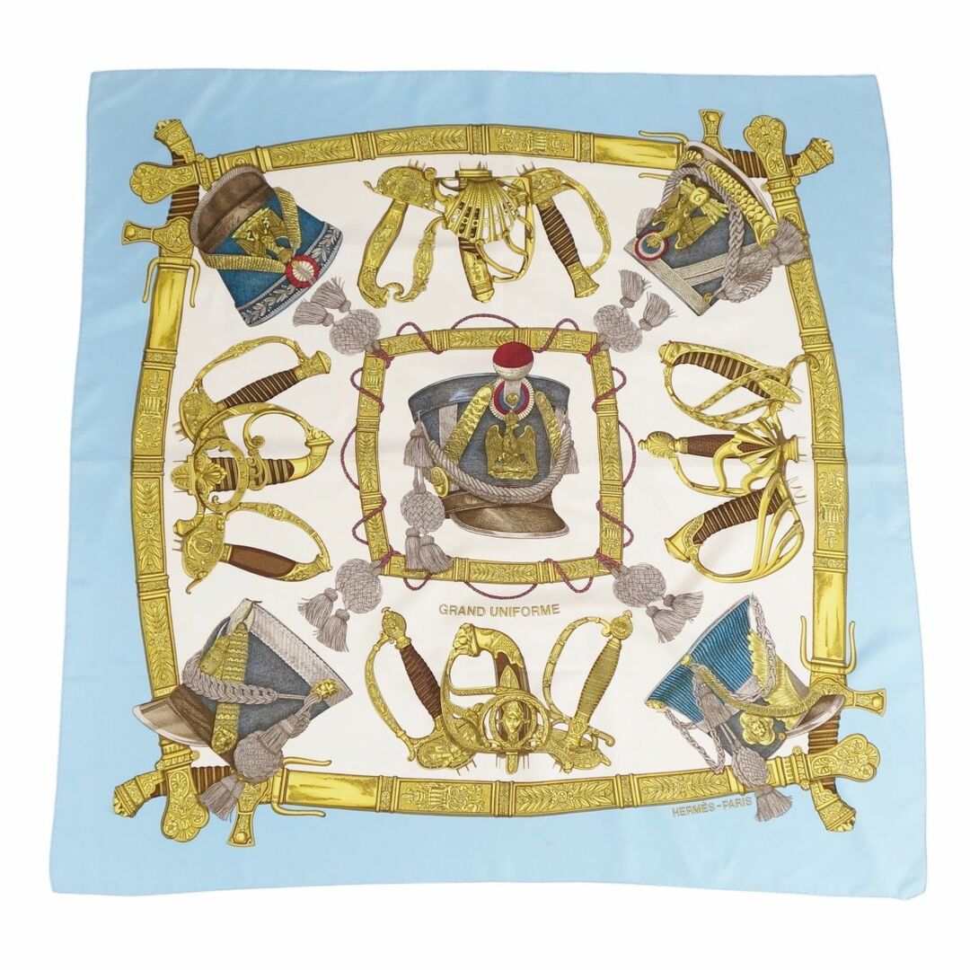 Hermes - エルメス HERMES スカーフ カレ90 GRAND UNIFORME 壮大な制服
