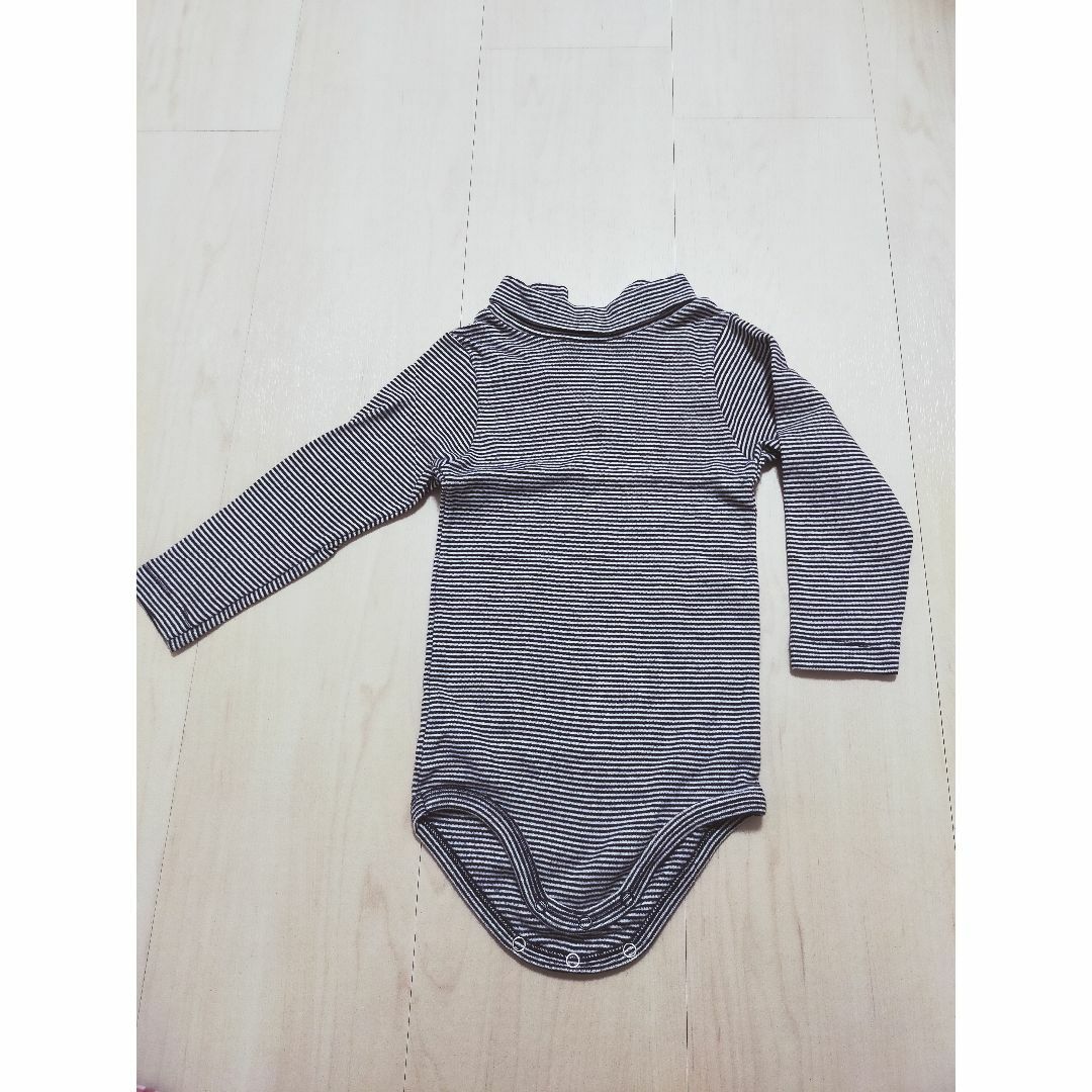 PETIT BATEAU(プチバトー)のプチバトーロンパース81cm キッズ/ベビー/マタニティのベビー服(~85cm)(ロンパース)の商品写真