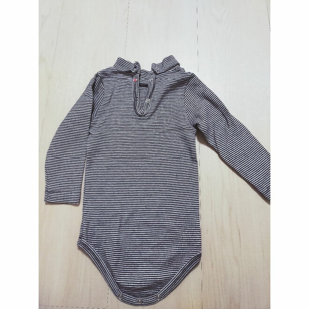 PETIT BATEAU(プチバトー)のプチバトーロンパース81cm キッズ/ベビー/マタニティのベビー服(~85cm)(ロンパース)の商品写真