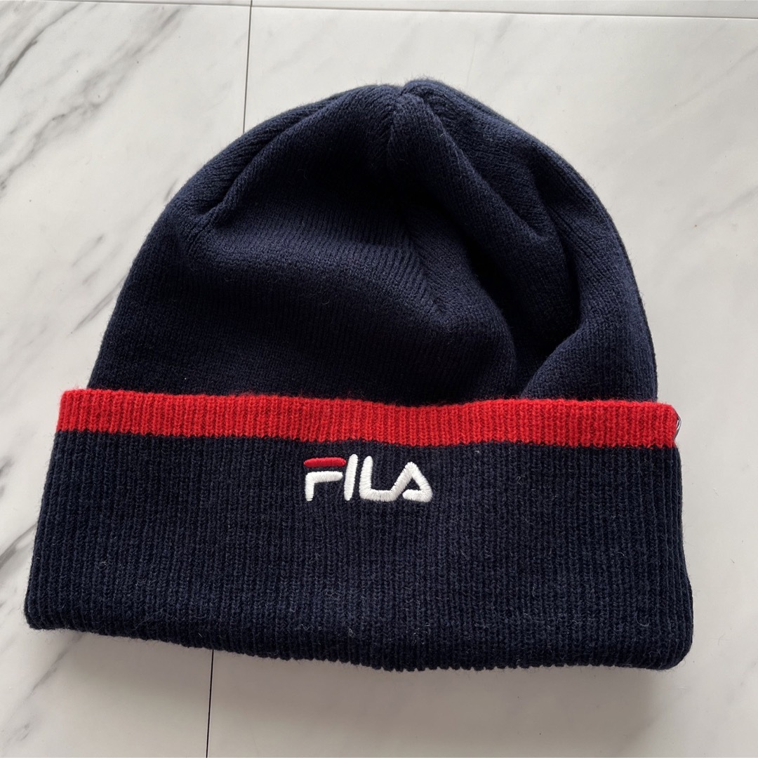 FILA(フィラ)のFILA GOLF ニット帽 メンズの帽子(ニット帽/ビーニー)の商品写真