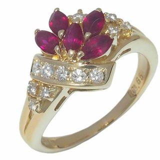 ポーラ(POLA)のポーラ POLA ルビー/0.65ct ダイヤ/0.18ct リング 12号(リング(指輪))