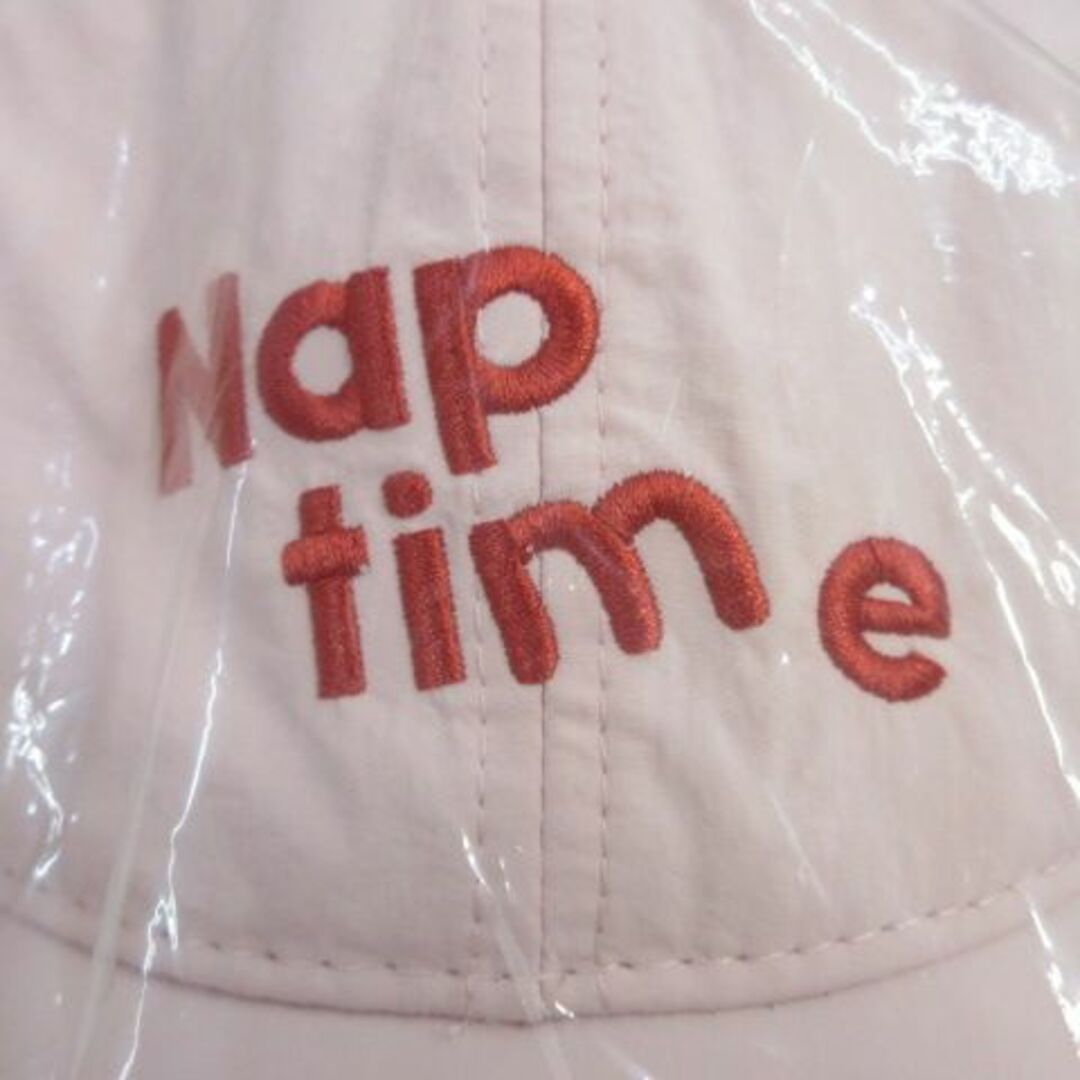 naptime 2023 SSコレクション ナイロンCAP ピンク 3