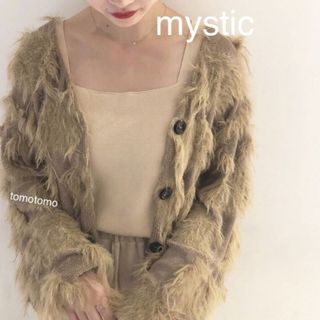 ミスティック(mystic)の新品❁﻿ミスティック　シャギーカーディガン(カーディガン)