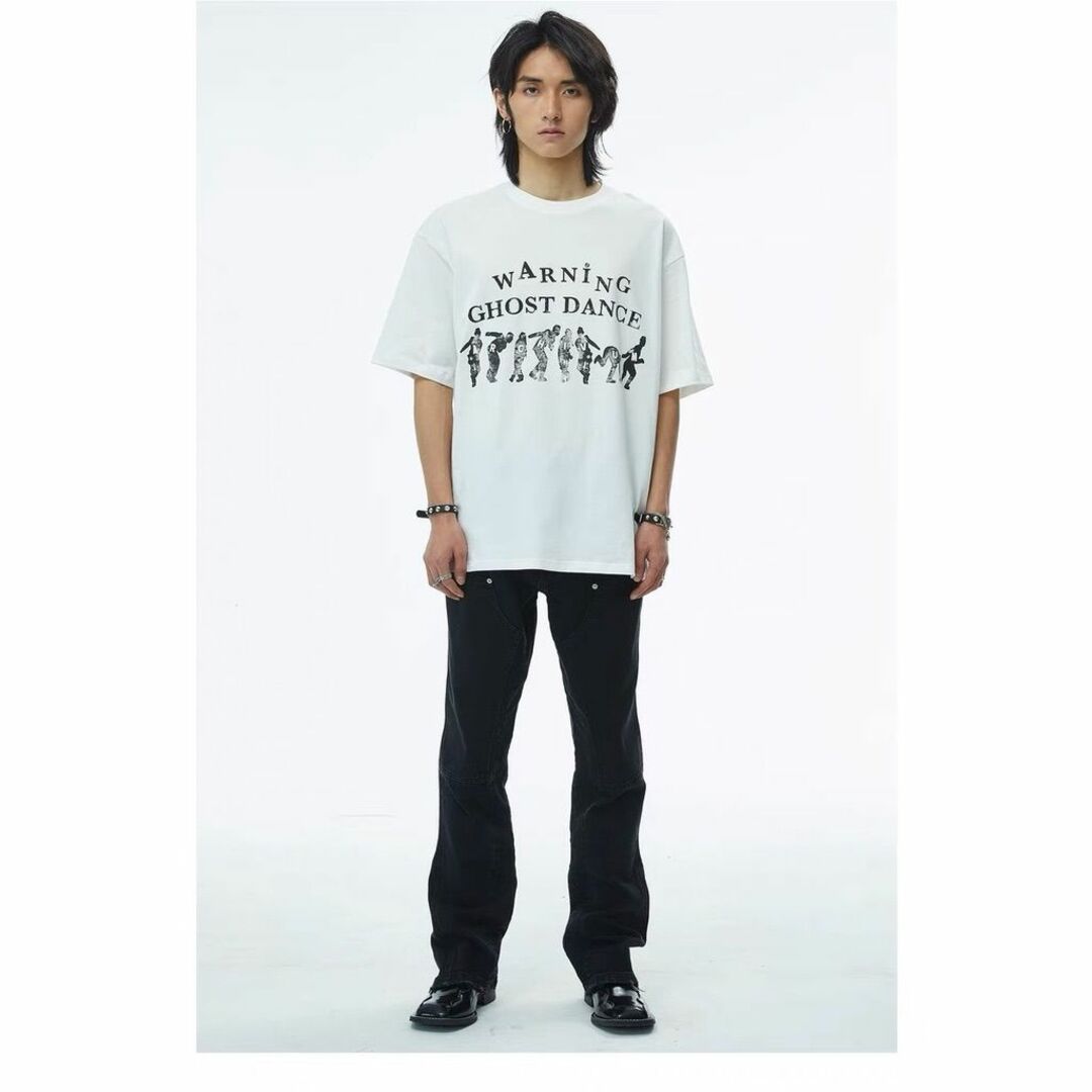 グランド牧場 セレクトセール ARCHIVUM Warning uturi☺︎｜ラクマ by の通販 T-shirt Dance Ghost Tシャツ(半袖+袖なし)
