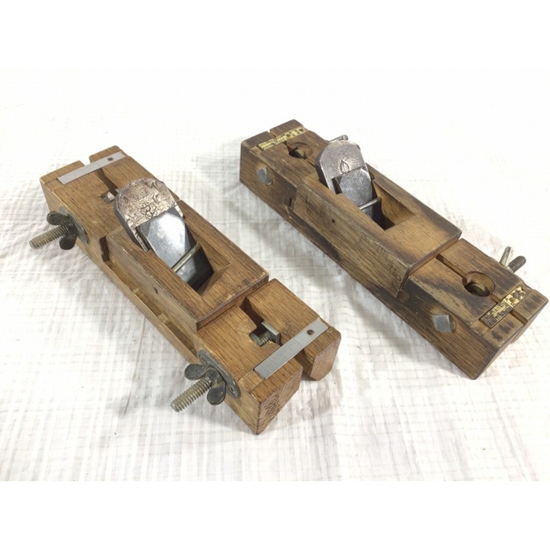 ☆中古品 6台セット☆鉋/かんな/カンナ 梅弘 サクラトモエ 作理鉋 真角面鉋 たおし面鉋 隅突鉋 内丸鉋 外丸鉋 77935