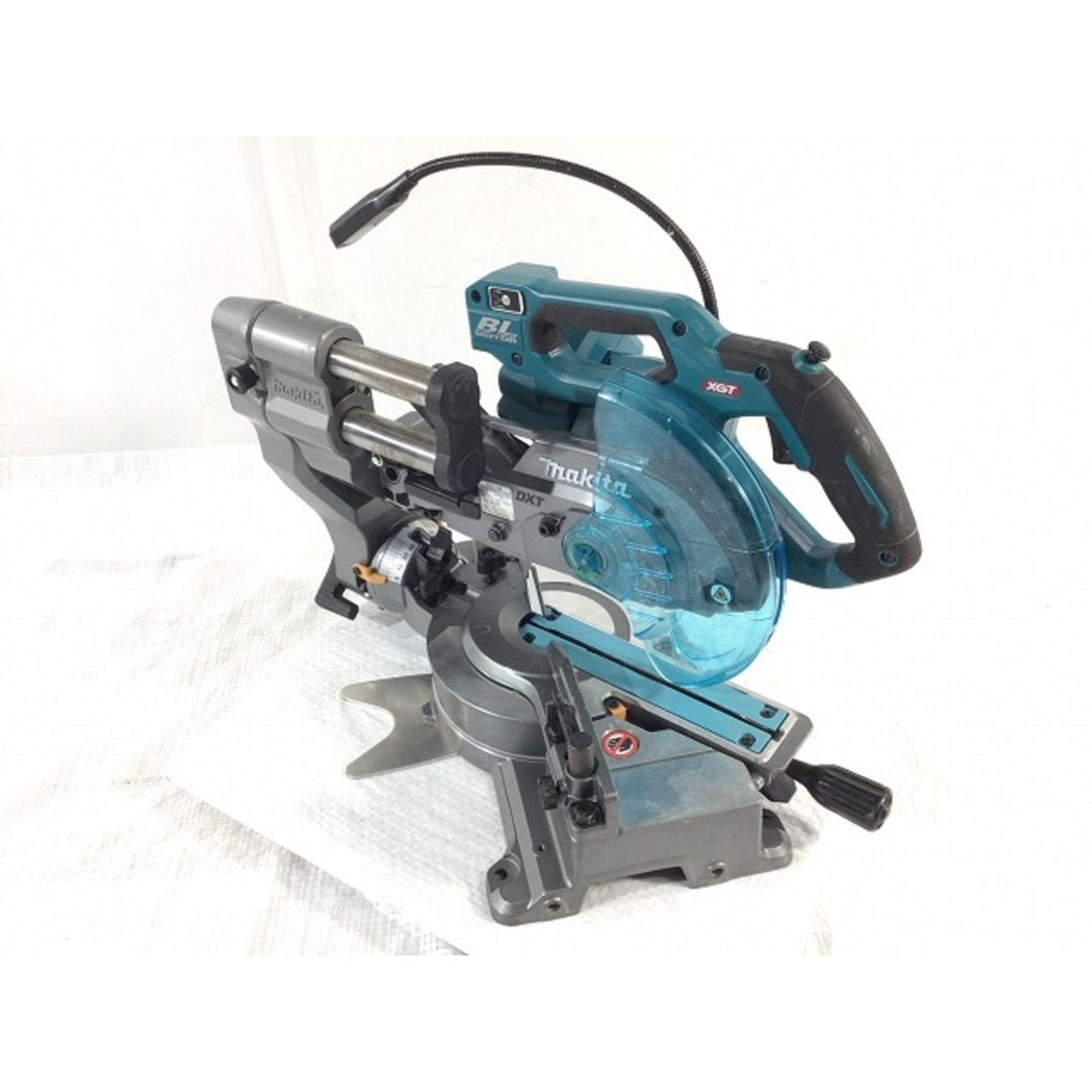 ☆比較的綺麗☆makita マキタ 40Vmax 165mm 充電式スライドマルノコ LS001G 本体のみ コードレス スライド丸のこ スライド丸ノコ 77975