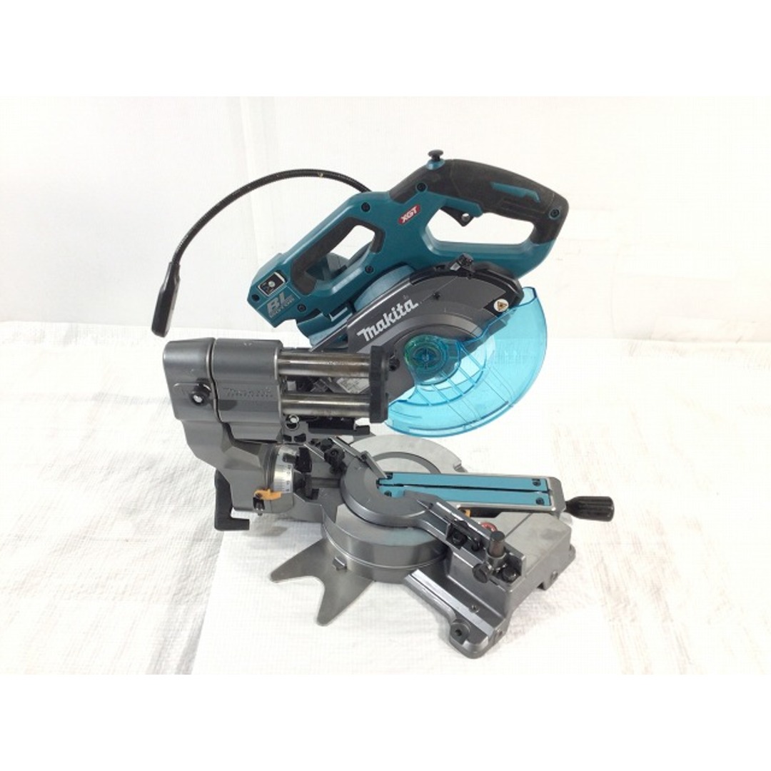 ☆比較的綺麗☆makita マキタ 40Vmax 165mm 充電式スライドマルノコ LS001G 本体のみ コードレス スライド丸のこ スライド丸ノコ 77975