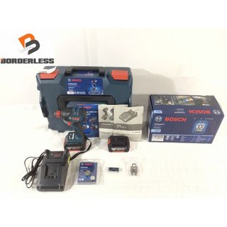 ボッシュ(BOSCH)の☆未使用品☆ BOSCH ボッシュ 18V コードレスインパクトドライバー/レンチ GDX18V-210C ライト GLI18V-22000C付き コンボキット 78277(工具)