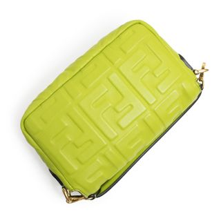 FENDI - フェンディ ミニ バゲット スモール FF エンボス 2Way