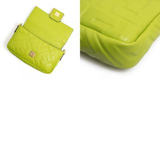 FENDI - フェンディ ミニ バゲット スモール FF エンボス 2Way