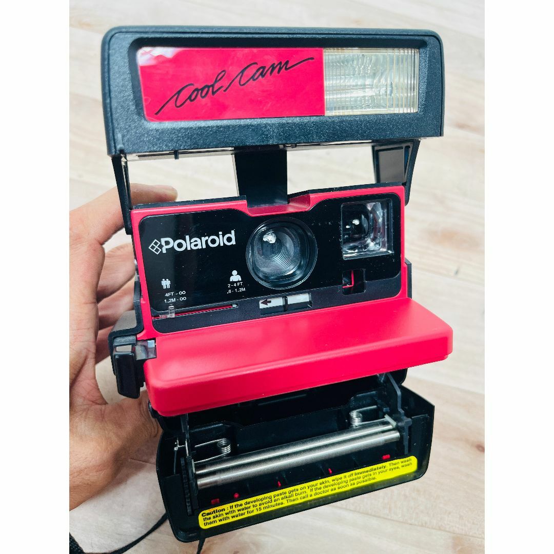 POLAROID ポラロイド COOL CAM フィルム カメラ 動作未確認