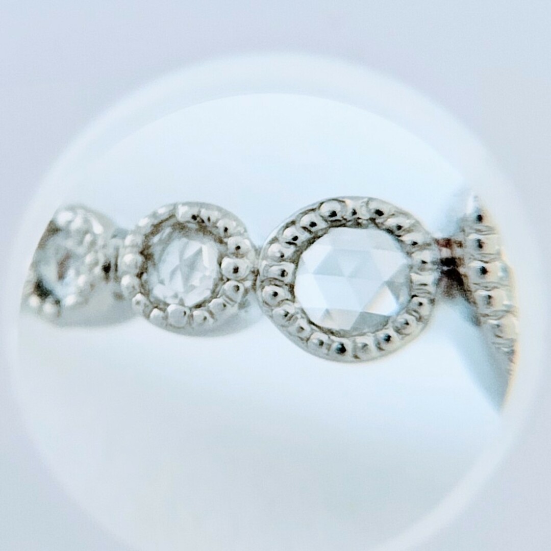 トリリアントカット ダイヤモンド リング Pt900 0.604ct