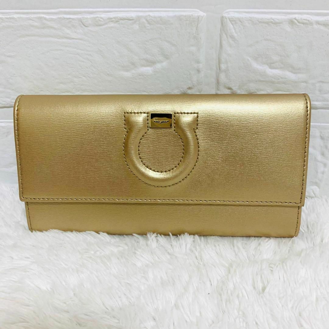 ✨極美品✨ Ferragamo ミニ財布　ダブルガンチーニ